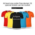 thumbnail image 1 of Quick-Drying T-Shirt Customized Short-Sleeved Work Clothes Advertising Shirt Print Logo Marathon Full Body Print Running Clothes Breathable Quick-Drying, 1 of 7
