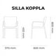 thumbnail image 4 of Lagoon Silla de Comedor Tipo Ratán para Exterior e Interior con Protección Solar UV, Modelo Koppla 7027 Lagoon  KOPPLA, 4 of 5