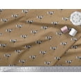 thumbnail image 2 of Soimoi Rayon Crepe Fabric Great Dane Dog Print Fabric by Yard 46 Inch Wide, 2 of 3