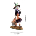 thumbnail image 4 of Estatua La Bruja Halloween V (w235), 4 of 9