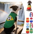 thumbnail image 4 of 2026 World Cup Pet Breathable Mesh Dog T-Shirt Lightweight Athletic Style Knit Fabric Short Sleeve Tee for Small Dogs Puppy XS-XXL Game Day Outfit, 4 of 4