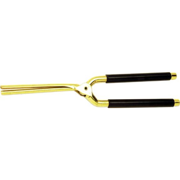 Kentucky Maid 1/4" Brass Curling Iron for Smooth Curling