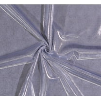 Metallic Spandex Silver 60" Wide 4-Way Stretch Polyester/Spandex Fabric by the Yard (D248.26)