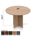 thumbnail image 6 of Round Table 48" with 4 Chairs (G10900B) - Autumn Walnut, 6 of 7