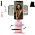 thumbnail image 1 of Shoplyhube Smart AI Facial Recognition Phone Tripod, Auto Face Tracking for iPhone Android, 360° Rotation Phone Stand, Rechargeable Smart Shooting Stand (Pink, Only Smart Tracking Gimbal), 1 of 9