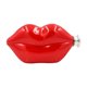 thumbnail image 3 of Frasco con forma de labio Zulema acero inoxidable 5 onzas para barbacoa al aire libre y mochileros rojo, 3 of 8