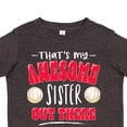 thumbnail image 4 of Inktastic That's My Awesome Sister out There with Volleyball Boys or Girls Toddler T-Shirt, 4 of 5