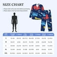 thumbnail image 6 of Kll Colorful Excavator Sleepwear Mens Flannel Pajamas,Long Cotton Pj Set, 6 of 9
