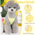 thumbnail image 2 of HQREA Girl Cake Dresses for Small Dogs Summer Puppy Cat Outfits with Bow for Chihuahua, 2 of 6
