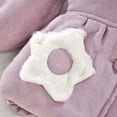 thumbnail image 7 of AherBiu Toddler Girls Clothes Winter Coats Ear Hooded Button down Thermal Warm Comfy Cotton Quilted Jackets, 7 of 7