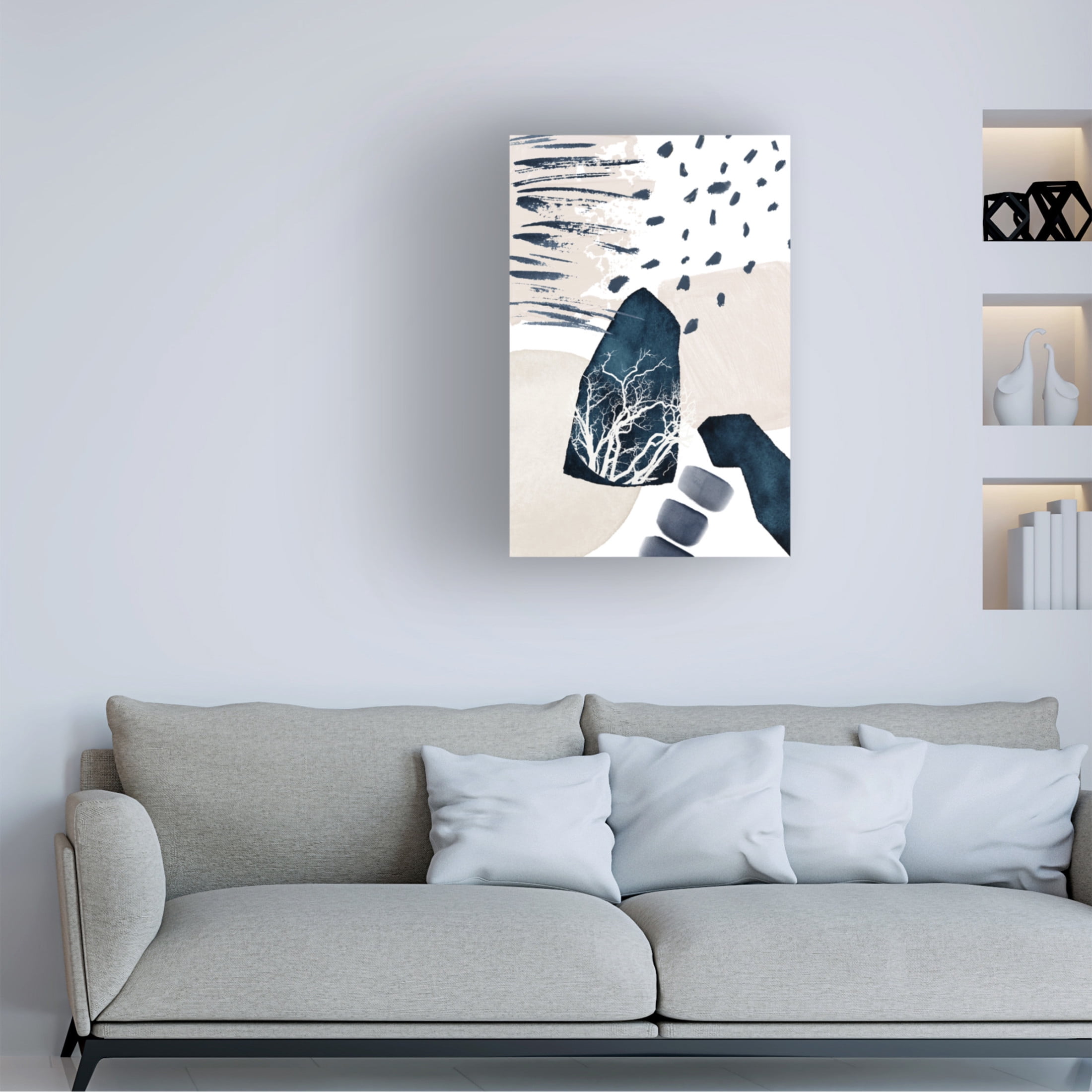 Trademark Fine Art Sally Ann Moss Dreamy 1 Canvas Wall Art