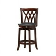 thumbnail image 2 of 24" Cathedral Swivel Stool, Cherry, 2 of 2