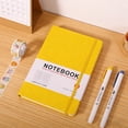thumbnail image 3 of EGNMCR Office & Stationery Simples Solid-color Notebook - Student Office Thick Pad Note book, 3 of 8