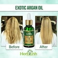 thumbnail image 3 of Aceite de argán Herbishh Puro Marroquí para Piel y Cabello 30ml Nutrición Profunda Protección Anti-UV, 3 of 5