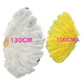 thumbnail image 3 of Extra Large Ostrich Feather Fans 13 Bone Handheld Plumes Fan For Wedding Party Stage Performance, 3 of 5