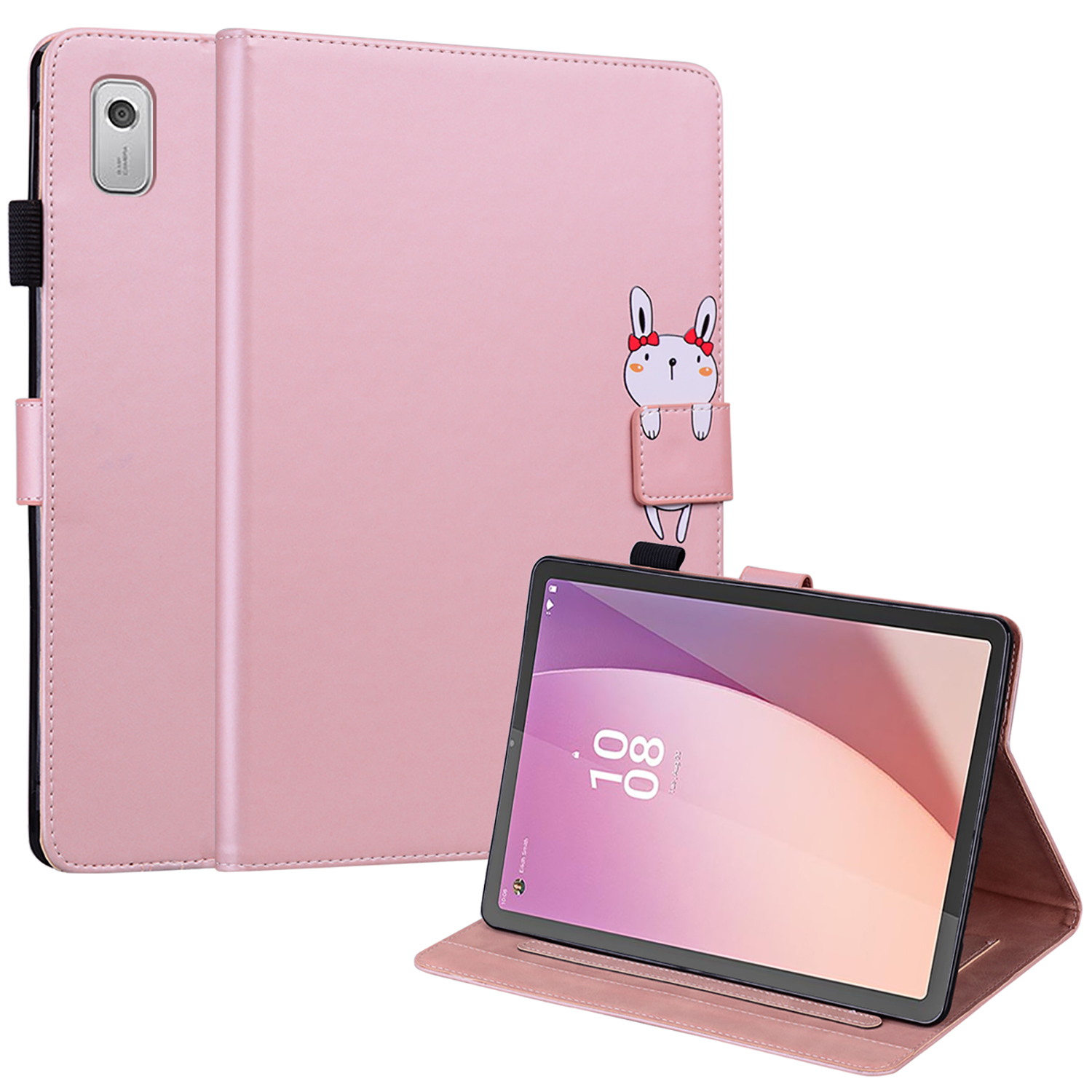 Custodia In Pelle PU Per Tablet Lenovo M9 9.0 Pollici 2023 - Cover Classica Marrone Con Supporto Pieghevole, Protezione Anti Graffio E Anti Urto