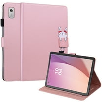 Dteck Case for Lenovo Tab M9 Cover 9.0 inch (TB-310FU,2023 Released) PU Leather Folio Magnetic Cover Card Holder with S Pen Holder for Lenovo Tab M9 Tablet, Rosegold