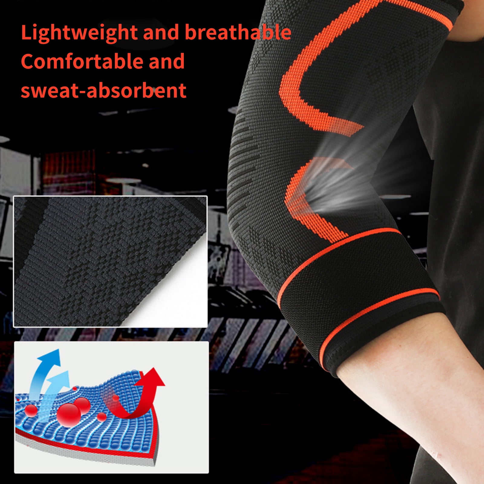 Travelwnat Elbow Brace Compression Sleeve Instant Arm Support Elbow
