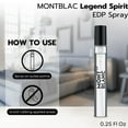 thumbnail image 6 of Mont Blanc Legend Spirit Eau De Toilette Gift Set, 6 of 7