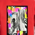 thumbnail image 3 of MTV Moon Person - Geo Collage - Toddler And Youth Crewneck Fleece Sweatshirt, 3 of 5
