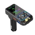 thumbnail image 1 of Bluetooth-compatible Car FM Transmitter USB Car Charger MP3 Player Receiver_Perfect Gift, 1 of 5
