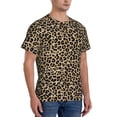 thumbnail image 2 of Bixox Men's Leopard Print-1 Printed Short Sleeve Skinny Athletic T-Shirt, 2 of 6