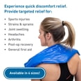 thumbnail image 2 of BodyMed Blue Vinyl Cold Packs – Reusable Flexible Ice Pack for Injuries – Cold Packs for Back Pain – Oversize, 21 in. x 13 in., 2 of 6