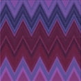 thumbnail image 1 of Ahgly Company Indoor Square Patterned Clematis Violet Purple Area Rugs, 5' Square, 1 of 6
