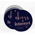 thumbnail image 2 of Inkdotpot Étiquettes Suspendues en Papier Doré Rose Cheers To Retirement 50 Pcs, 2 of 6