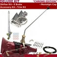 thumbnail image 1 of American Shifter  4L60E Shifter Kit Chrome 23 in. E Brake Cable Clamp Clevis Trim Kit for DCA44, 1 of 1