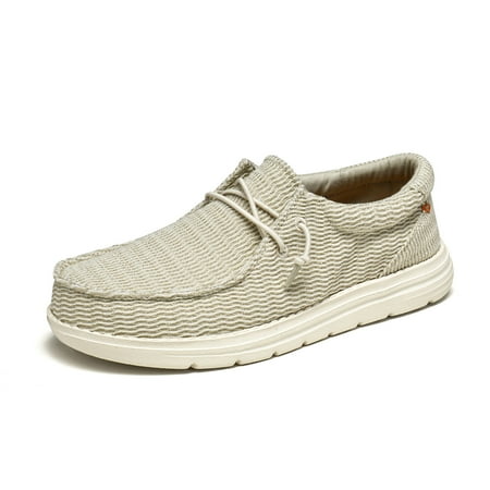

Womens Ladies Slip On Casual Shoes Canvas Lightweight Comfort Loafers