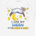 thumbnail image 4 of Inktastic I Love My Daddy to the Moon and Back Cute Sheep Boys or Girls Baby Bodysuit, 4 of 5