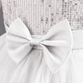 thumbnail image 6 of Casual Party Tulle Sundress for Kid Toddler Princess Dress Fashion Ball Gown for Little Girls Mesh Gauze Dress Fluffy Summer Dresses Sparkly Sequin Birthday Prom Outfit Sleeveless（6M-5 Years）, 6 of 7