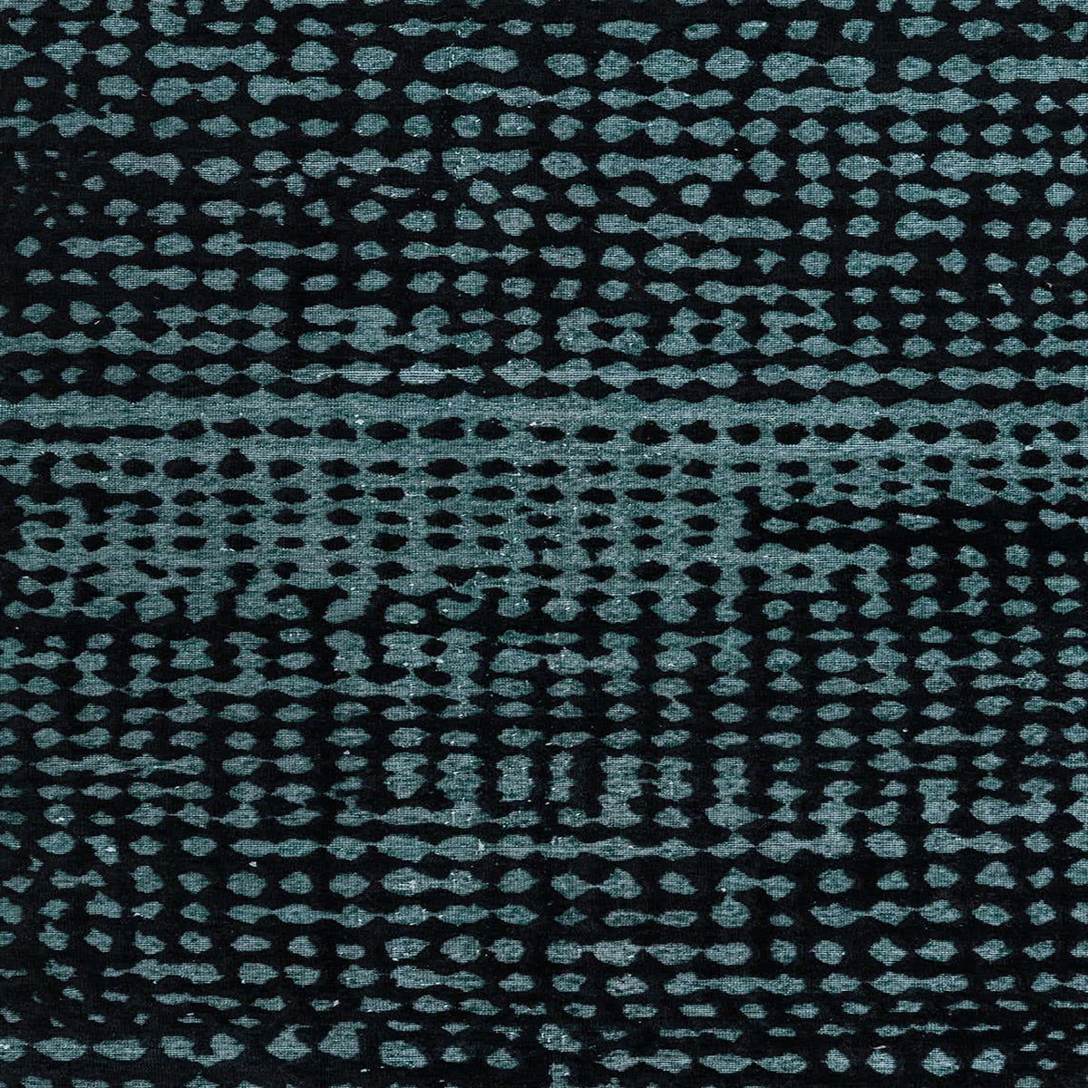 Ahgly Company Indoor Square Abstract Black Abstract Area Rugs, 6 ...