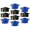 thumbnail image 4 of 10pcs Paper Graduation Caps Graduación Hats Propiedades de fotos Favores de fiesta de graduación, 4 of 8