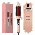thumbnail image 6 of 38mm Infrared Hair Curling Wand & Styling Brush - Fast Heating Anti-Scald Curling Iron for Effortless Waves & Straightening, 6 of 6