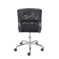 thumbnail image 2 of Mainstays Mid-Back, Vinyl Mesh Task Office Chair, Black, 2 of 11