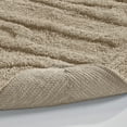 thumbnail image 2 of Modern Threads 2 Pack 100% Cotton Bath Mat, 17" x 24" & 21" x 34", "SPLASH", Khaki, 2 of 3