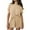 Khaki, variant on beishanbush Clothing 2025 Women Pajama Sets Under $10 Womens Pajamas 2 Ribbed Knit Short Sleeve Sleepwear Set