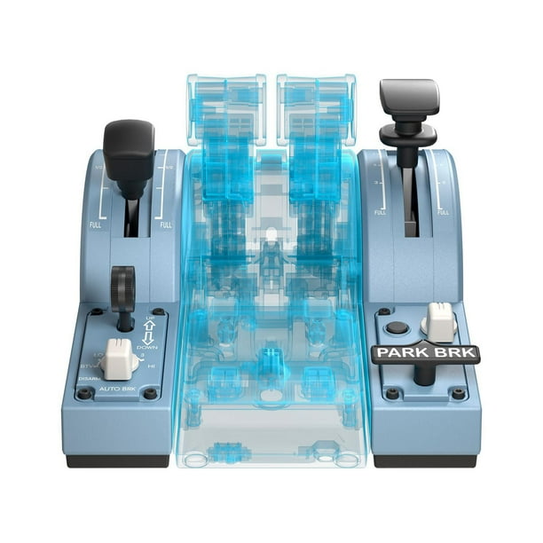 PC用ゲームコントローラー・コンバーター Thrustmaster TCA Add-on AIRBUS EDITION Thrustmaster TCA Quadrant Add On Airbus Edition (PC