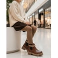 thumbnail image 2 of Botin Chelsea Para Niña Wildcat® Color Tan Tejido Calientita beige 21, 2 of 8