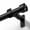 Black, variant on HEI! DEAR 1" Adjustable Black Curtain Rod Set, Heavy Duty 36-144" with Solid Aluminum Finial for Windows