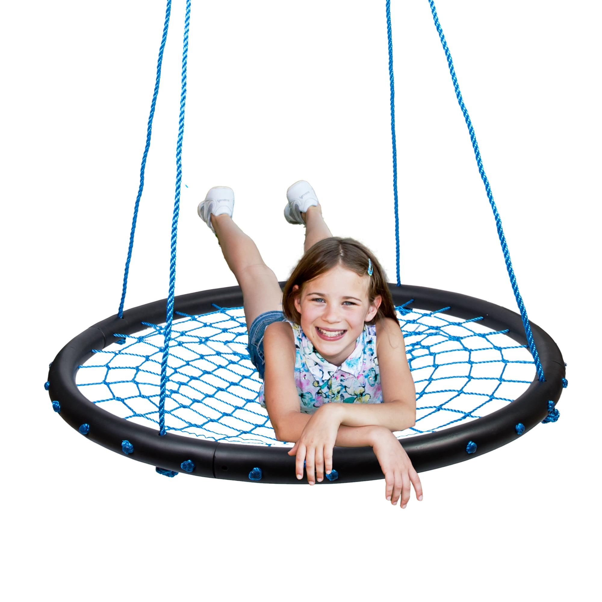 40" Tire Web Swing Tree Net Set for Playground Backyard 600lb Capacity 71" Rope for sale online 