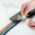 thumbnail image 2 of UT Wire 10FT Cable Blanket Low Profile Cord Cover and Protector, Gray 10 FT Grey, 2 of 5