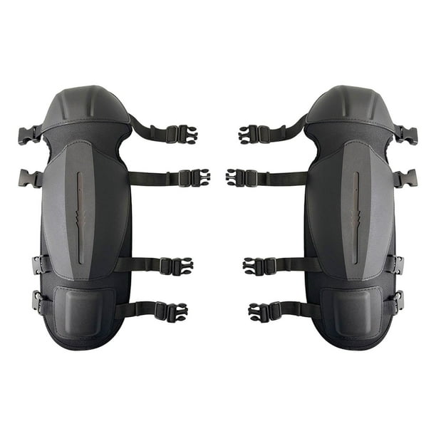 2 rodilleras de jardinería, protectores de rodillas para cortar césped, rodilleras prácticas para recortar malezas Negro