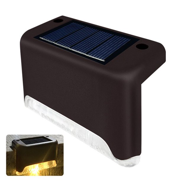 Paquete de 16 luces solares para cubierta, luces de paso para exteriores, luces solares Led impermeables para barandilla, escaleras, valla de paso, Patio y camino Tan Jianjun unisex