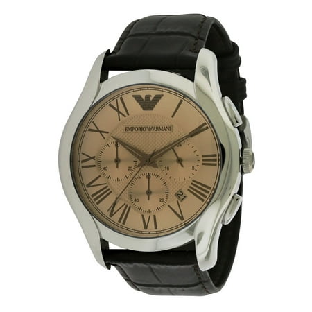 Emporio Armani - Emporio Classic Leather Chronograph Mens Watch AR1785 ...