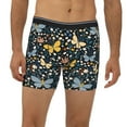 thumbnail image 2 of Disketp Flowers Butterfly Men's Boxer Briefs Men’s Underwear Boxer Briefs for Men, 2 of 7