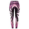 thumbnail image 4 of Halloween Leggings For Women Spiderweb Print Squat Proof Active Soft Leggings for Workout Gym Casual, 4 of 5