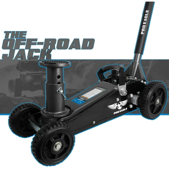 Pro Eagle PEGORJ2B4X 2 Ton Big Wheel Jack Aluminum Mount